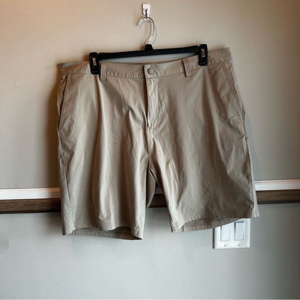 Rhone Khaki Commuter Shorts 9”​​​​